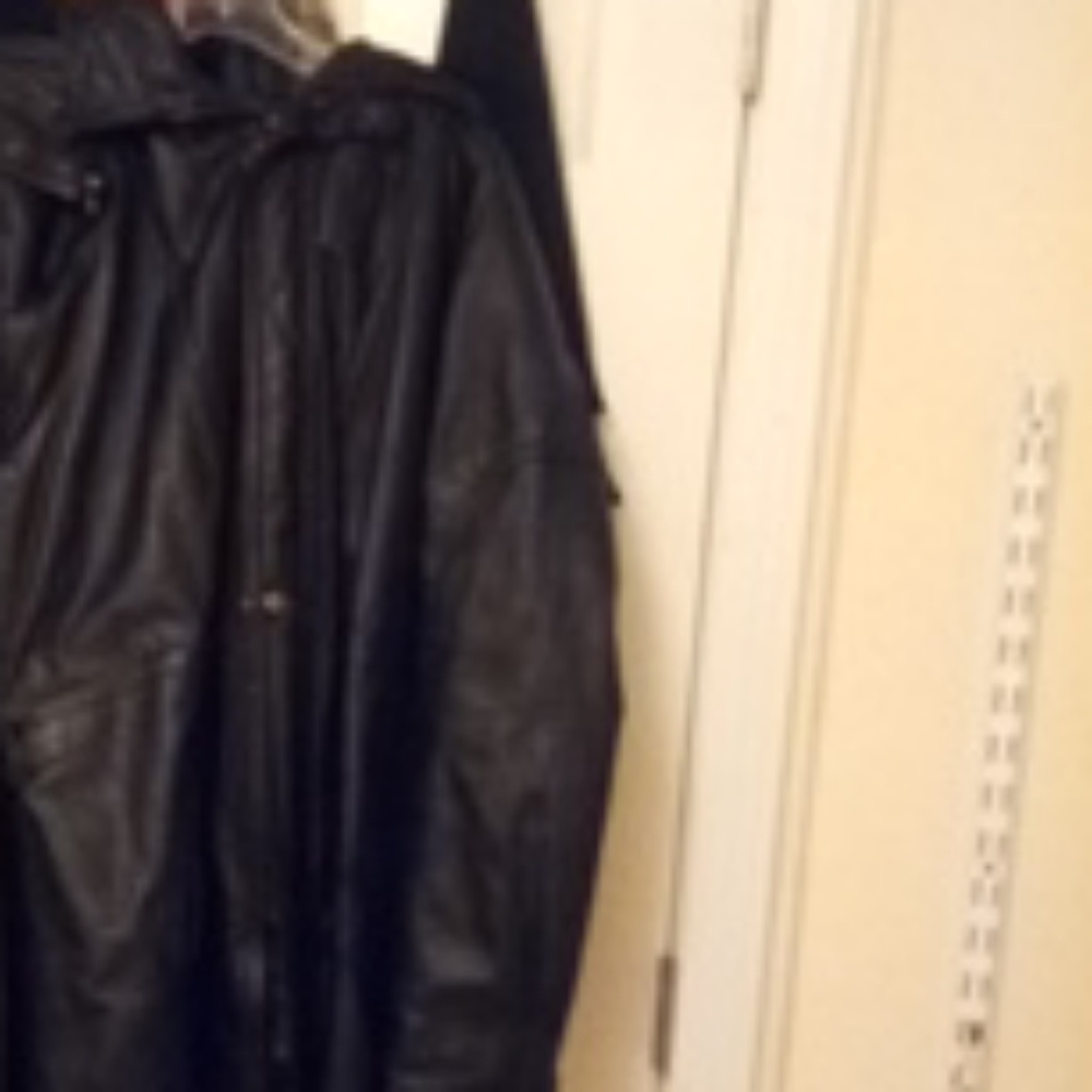 Men's Genuine large leather jacket